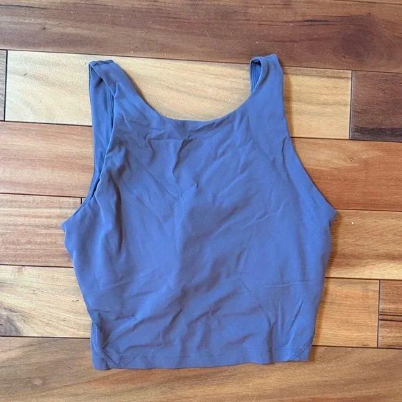 CRZ YOGA Women's Tank Top in Slate Purple - Picture 2 of 3